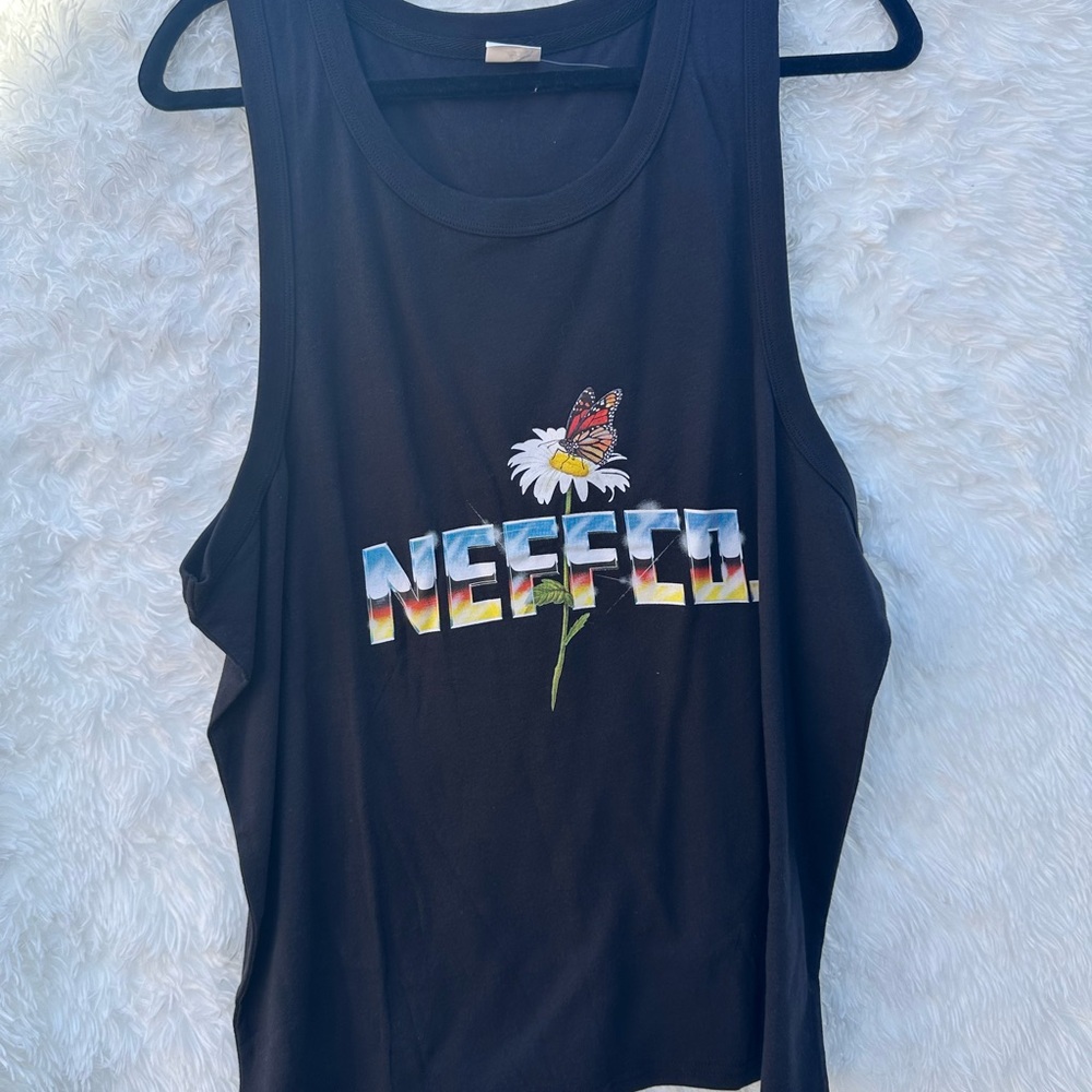 Neff Black Graphic Tank Top